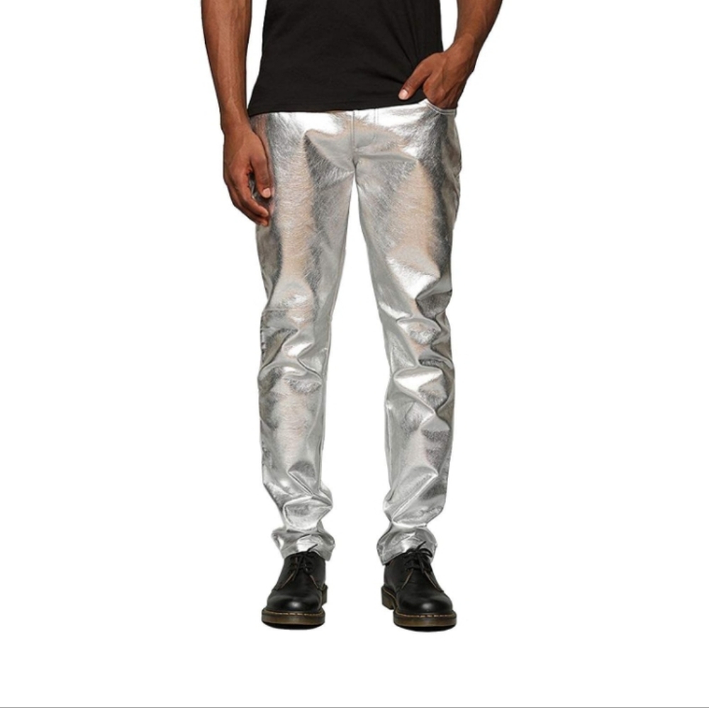 Coofandy Men's Mettalic Pants